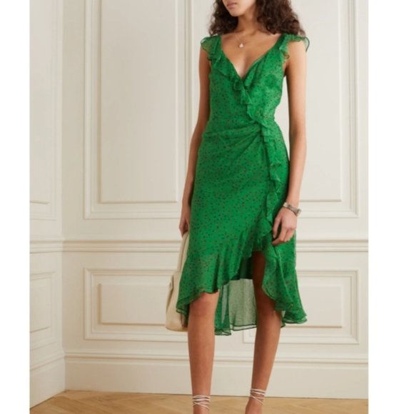 Veronica Beard Dresses & Skirts - NWT Veronica Beard Amal Silk Chiffon Midi Dress